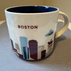 Starbucks You Are Here series Boston mug